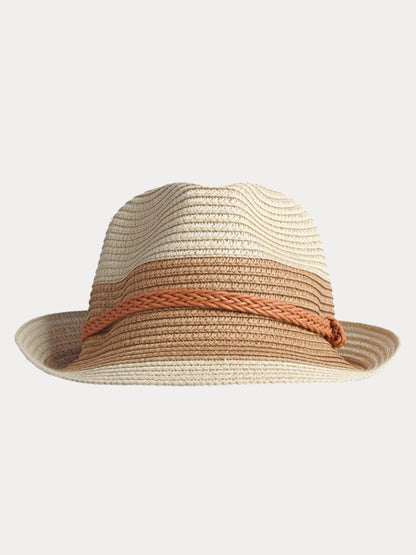 Foldable Sun Protection 100% Cotton Fedora Hat