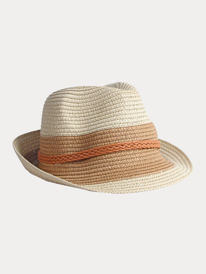 Foldable Sun Protection 100% Cotton Fedora Hat