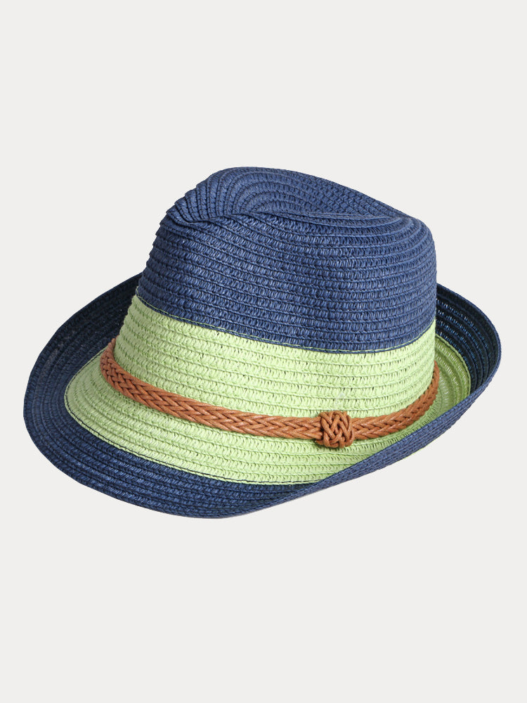 Foldable Sun Protection 100% Cotton Fedora Hat