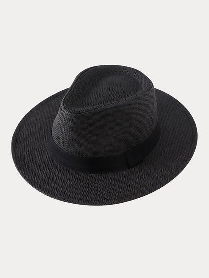 Classic Banded Panama Hat