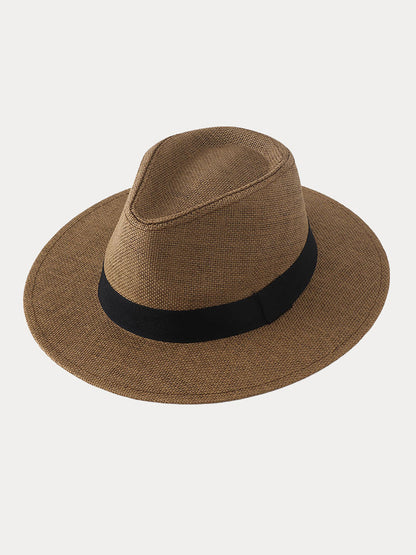 Classic Banded Panama Hat