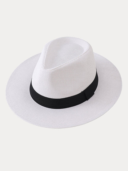 Classic Banded Panama Hat