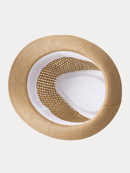 Unisex Summer Straw Panama Hat