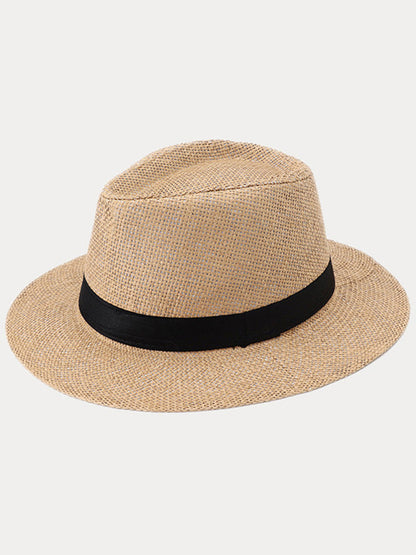 Unisex Structured Panama Straw Hat