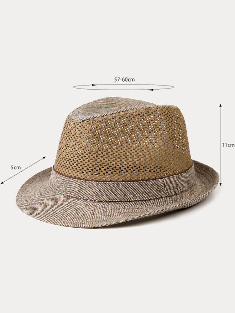 Ultra-Breathable Hollow-Out Straw Hat