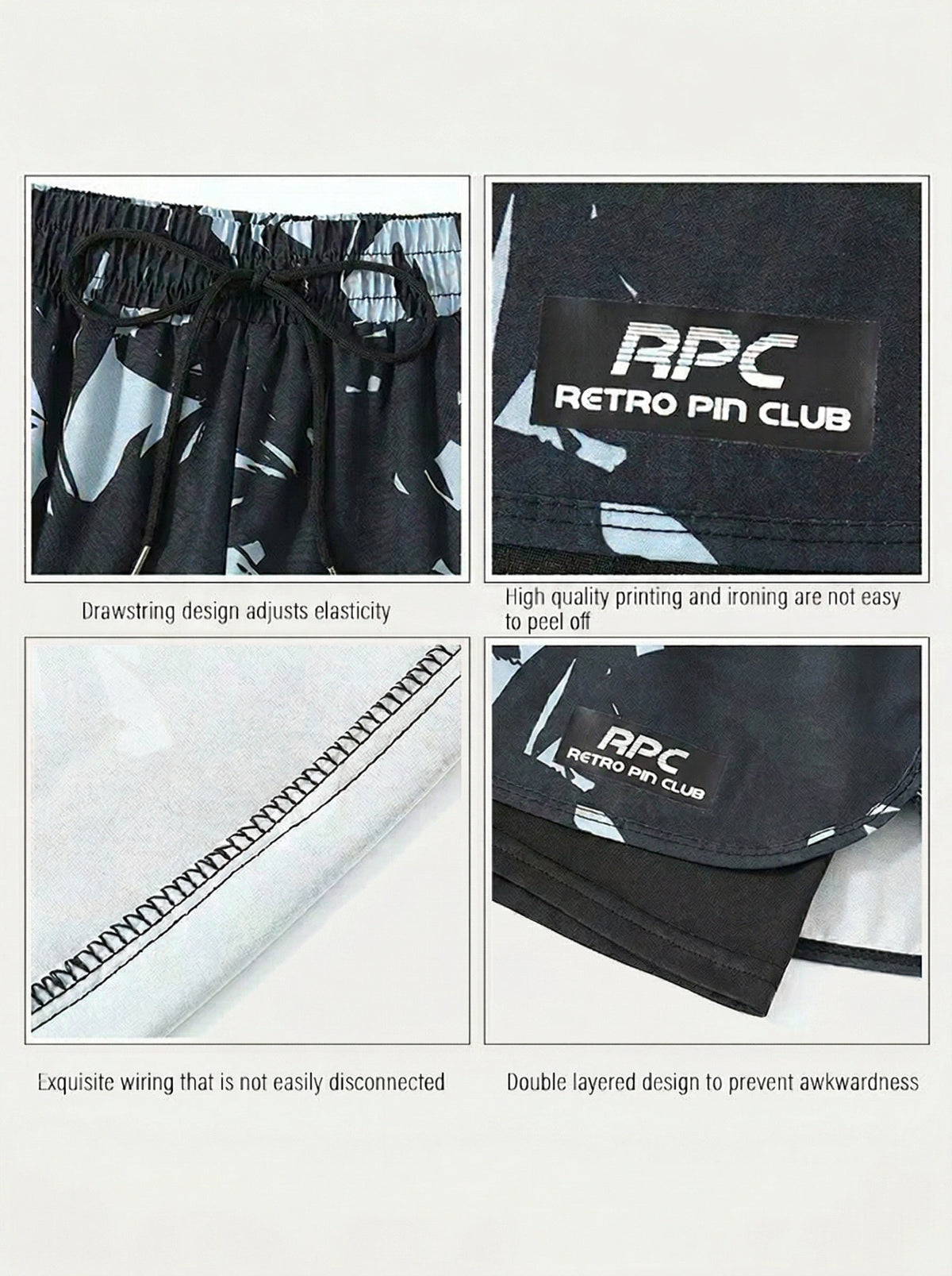 Men's Summer Printed Boardshorts