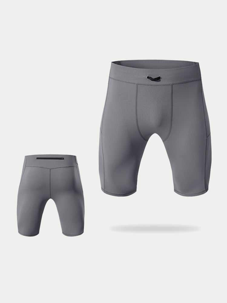 Men's High-Stretch Compression Shorts