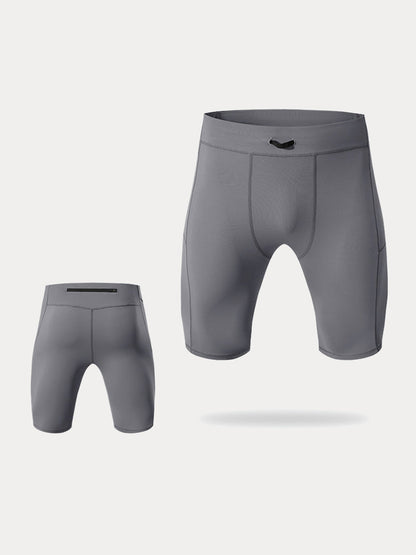 Men's High-Stretch Compression Shorts