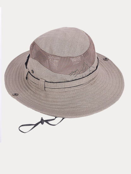 Men's Breathable Wide Brim Outdoor Sun Hat