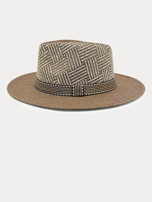 Airy Mesh Perforated Panama Fedora