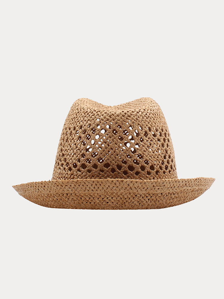 The Classic Handwoven Straw Fedora
