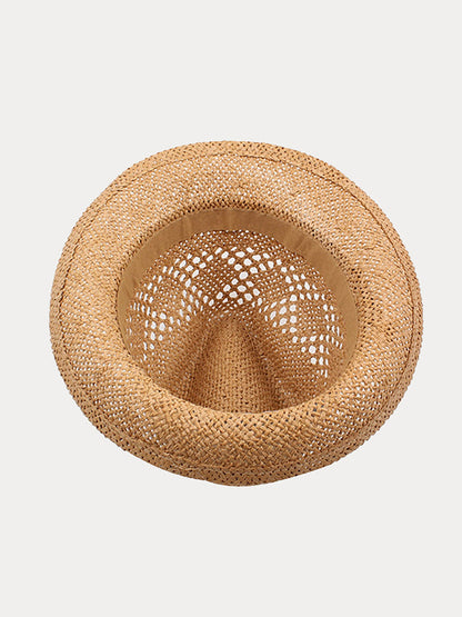 The Classic Handwoven Straw Fedora