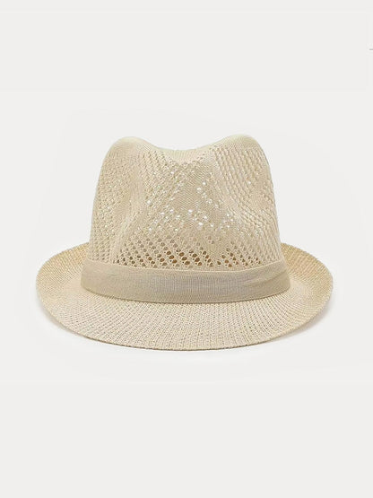Vintage Upturned Brim Summer Trilby