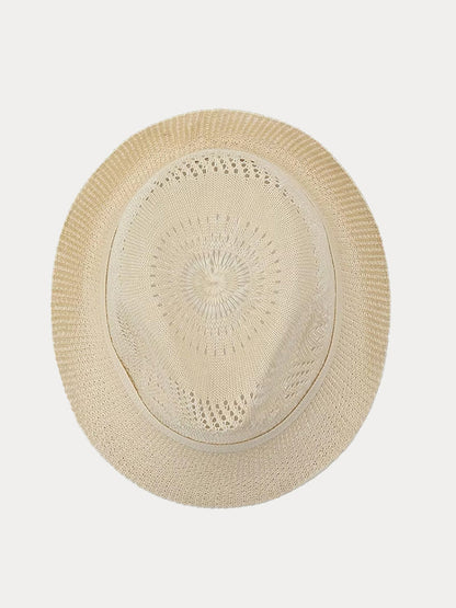 Vintage Upturned Brim Summer Trilby