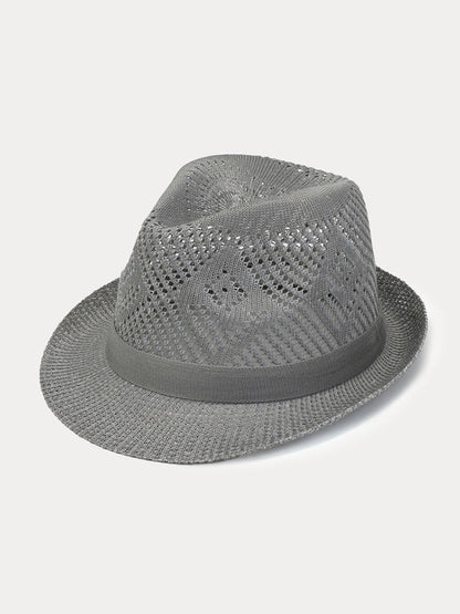 Vintage Upturned Brim Summer Trilby