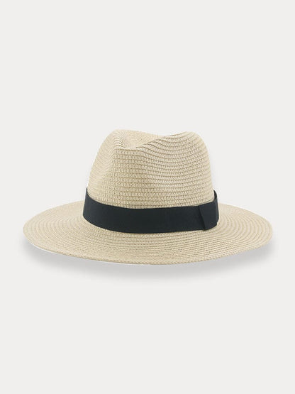 Breathable Flat Brim Beach Hat