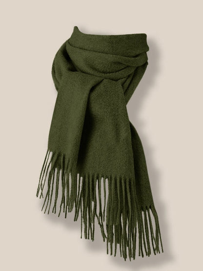 Comfy Tassel Faux Pashmina Scarf