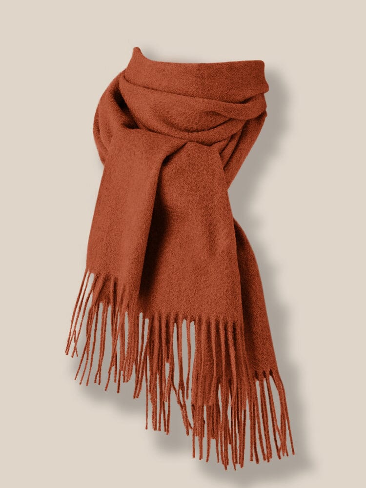 Comfy Tassel Faux Pashmina Scarf