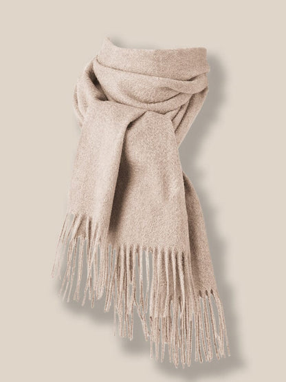 Comfy Tassel Faux Pashmina Scarf