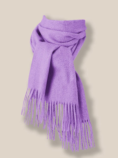 Comfy Tassel Faux Pashmina Scarf