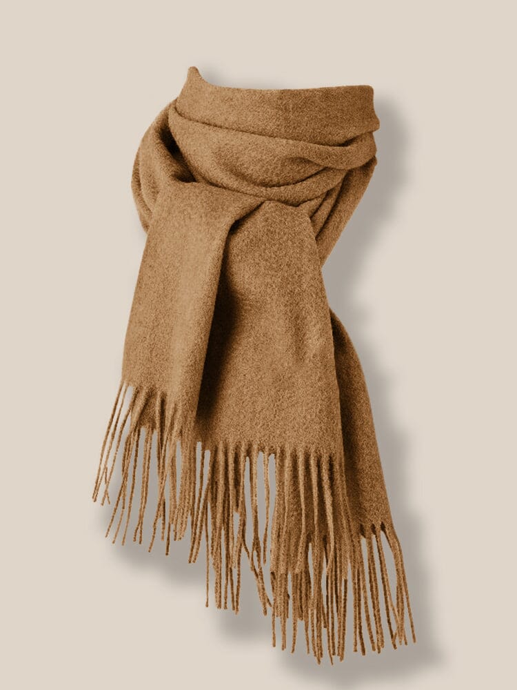 Comfy Tassel Faux Pashmina Scarf