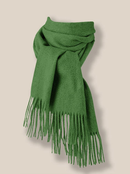 Comfy Tassel Faux Pashmina Scarf