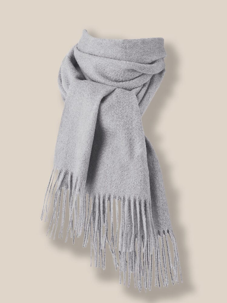 Comfy Tassel Faux Pashmina Scarf