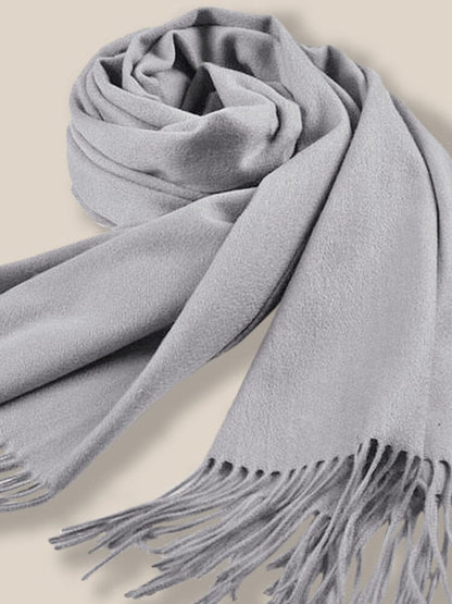 Comfy Tassel Faux Pashmina Scarf