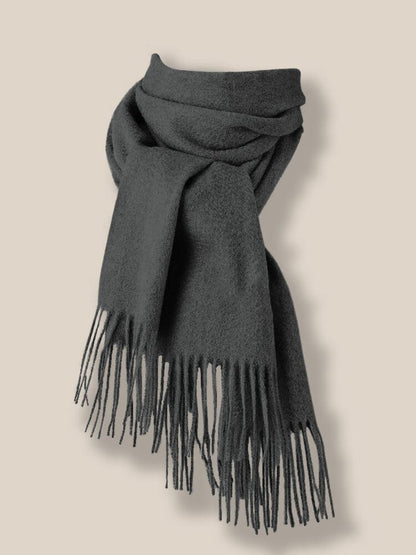 Comfy Tassel Faux Pashmina Scarf