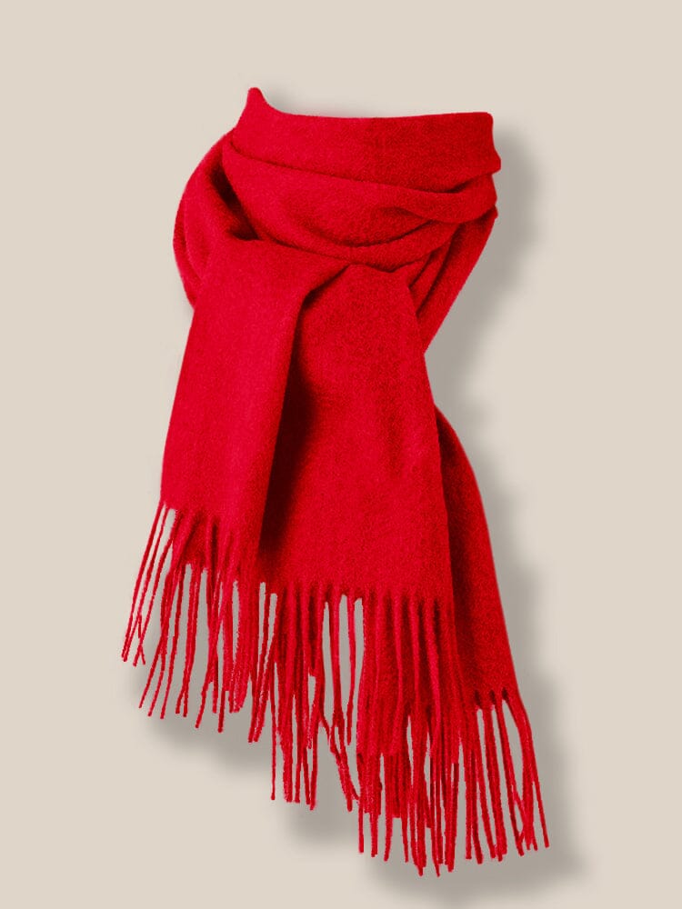 Comfy Tassel Faux Pashmina Scarf