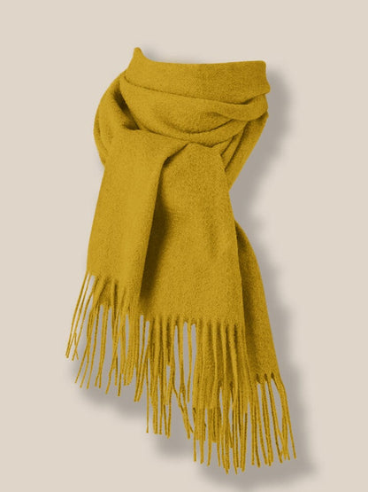 Comfy Tassel Faux Pashmina Scarf