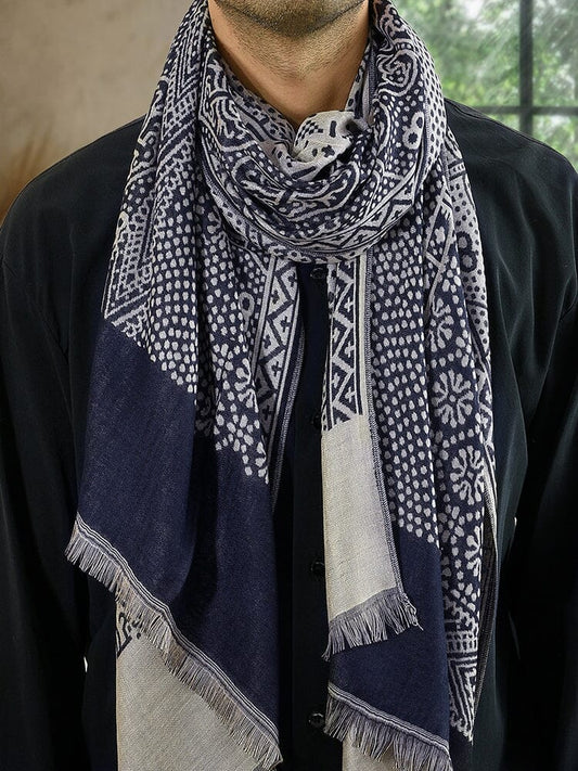 Stylish Tassel Paisley Scarf