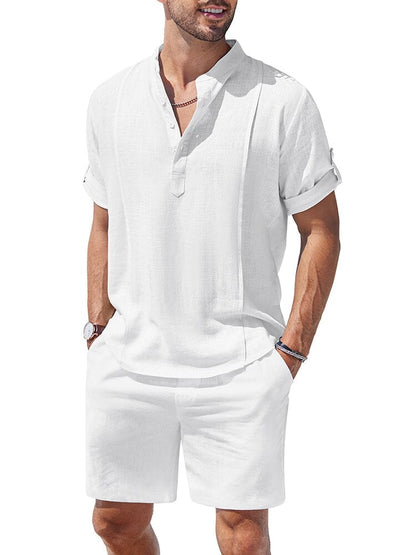 Cozy Lightweight Solid Shirt Sets (US Only)