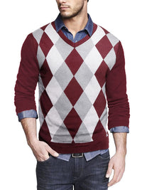 Red Argyle
