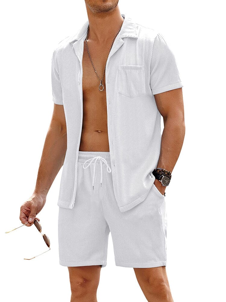 Casual 2 Pieces Beach Outfits Set (US Only)